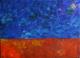 Rot Blau - Christian Halsner - Acryl auf Leinwand - Abstrakt - Abstrakt