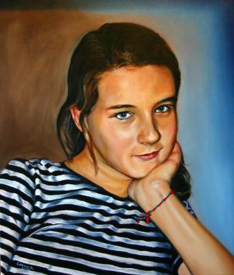 Lydia - Porträt meiner Tochter - Gunter Lorenz - Array auf Array - Array - Array
