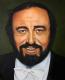 King of the high Cs - Luciano Pavarotti - Gunter Lorenz - Ãl auf  - Gesichter-MÃ¤nner - Fotorealismus-Realismus