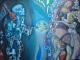 Leben und Tod/frei nach G.Klimt - Peter David - Acryl auf Leinwand -  - Figuration