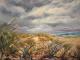 Nordsee und Strandhafer - peter paint - Acryl auf Leinwand - Meer-Wolken - Impressionismus