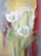 Calla - Olga Sarabarina - Acryl auf Leinwand - Blumen - Realismus
