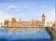 London Houses of Parliament - Rainer Hillebrand - Acryl auf  - Stadtansichten-Reisen-Natur - Abstrakt-GegenstÃ¤ndlich-Naturalismus