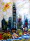 Hong Kong - peter paint - Acryl auf Leinwand - Abstrakt - Abstrakt