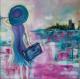 Neues Kunstwerk - StÃ©ph Vasen-Kron - Acryl-Mischtechnik auf Leinwand - Abstrakt - Abstrakt-Figuration