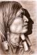 Apache Chief - Nicole Zeug - Kohle auf  - Portrait - 