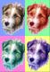 PopArt Terrier - Nicole Zeug - - auf  - Hunde - 