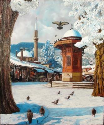 Marktplatz von Sarajevo - Admir Gabela - Array auf  -  - 