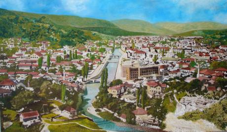 Panorama von Sarajevo - Admir Gabela - Array auf Array -  - 