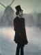 Eric Satie - Ursula Langa - Acryl auf  - Musik-MÃ¤nner - Figuration-Naturalismus