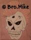 Skull 4 - Bro.  Mike - Mischtechnik auf Leinwand - Fantastisch - PopArt