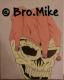 Skull 3 - Bro.  Mike - Mischtechnik auf Leinwand - Fantastisch - PopArt