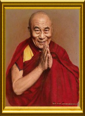 Dalai Lama II - LaFemme Jackson - Array auf Array - Array - Array