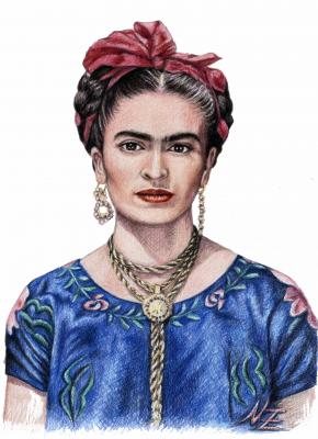 Frida Kahlo - Nicole Zeug -  auf  - Array - 
