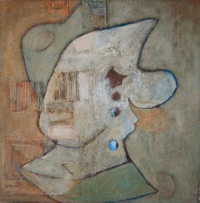 abstract Portrait mocca--- - Gabi Gigi Adelung -  auf  - Array - 