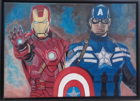 #Avengers #Ironman&Captainamerica - Bianka Hunz - Array auf Array -  - Array