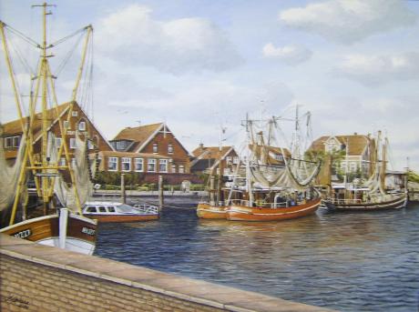 Hafen in Neuharlingersiel - Lothar Strübbe - Array auf Array - Array - Array