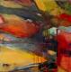 verborgen - Agnes Lang - Mischtechnik-Gouache-Acryl auf Leinwand - Abstrakt - Abstrakt