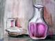 Stillleben mit Flasche Stillleben mit Flasche