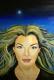 Ein neuer Stern am Himmel - AndrÃ© Hein - Acryl-Mischtechnik-Ãl auf Papier - Frauen-Gesichter-Himmel - Realismus