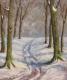 ---Waldweg - Birgit Schnapp - Ãl auf Leinwand - Landschaft - Impressionismus