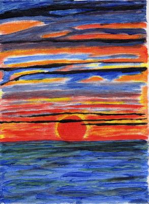 ---Sonnenuntergang über dem Meer--- - Christoph Gerritsen - Array auf Array - Array - ---Sonnenuntergang über dem Meer--- - Christoph Gerritsen - Array auf Array - Array -