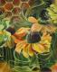 Honig -  Hergert Viktoria - Acryl auf Leinwand - Blumen - Abstrakt