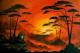 Sonnenuntergang in Afrika Sonnenuntergang in Afrika
