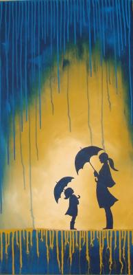 Toll Mama - es regnet - Christiane Gathmann - Array auf Array - Array - 