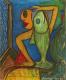 Fischkopf -  Giuseppe Romano - Acryl-Kreide auf Leinwand - Sonstiges - 