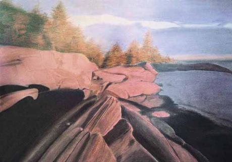 Landschaft,Pastell,Rote Felsen - Peter - Array auf - Array - Landschaft,Pastell,Rote Felsen - Peter - Array auf - Array -
