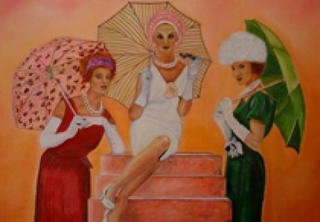 3 ladies in Pink - Hans Zwicker - Array auf Array - Array - 3 ladies in Pink - Hans Zwicker - Array auf Array - Array -