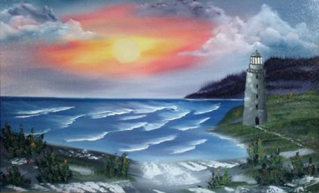 Blick auf den Leuchtturm - Ursula Di Chito - Array auf Array - Array - 