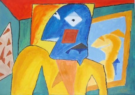 Trauer im Glück, Acrylmalerei - RV - Array auf Array - Array - Trauer im Glück, Acrylmalerei - RV - Array auf Array - Array -