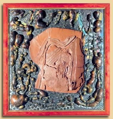 Tonplatte (clay plate) - Heinz-Friedrich Kaiser - Array auf  - Array - 