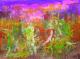 Archaic landscape with fruit -  Tom Pan - Ãl-Acryl auf Leinwand - Sonstiges-Landschaft - 