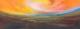 Lichtwelt - Silvian Sternhagel - Ãl auf Leinwand - Fantastisch-Himmel-Sommer-Sonnenuntergang - Expressionismus-GegenstÃ¤ndlich-Impressionismus-Klassisch