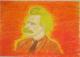Nietzsche. His suffering and the benefits we gain  - Nagip Naxhije Papazi - Pastell auf Papier - MÃ¤nner - Expressionismus-Impressionismus