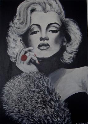 Marilyn Monroe - Susanne Strobel - Array auf Array - Array - 