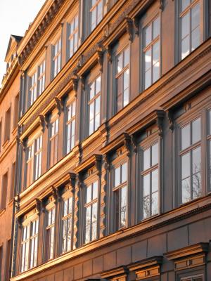 Historische Fassade in der Abendsonne - Wolfgang Bergter - Array auf Array - Array - 