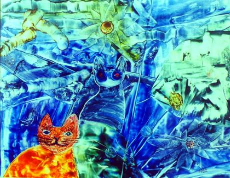 Katzen, 2001, Nr. 086, Eva Goerlich - Eva Goerlich - Array auf - Array - Katzen, 2001, Nr. 086, Eva Goerlich - Eva Goerlich - Array auf - Array -