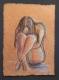 Trauernde 02 (2001) -Bina-Art- - Bina Bina-Art - Kreide auf  - Sonstiges - 