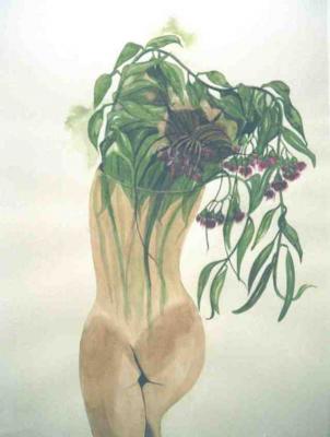 Vase 2 (1992) - Bergit Brandau - -  Brandau-Art - Array auf Array - Array - 