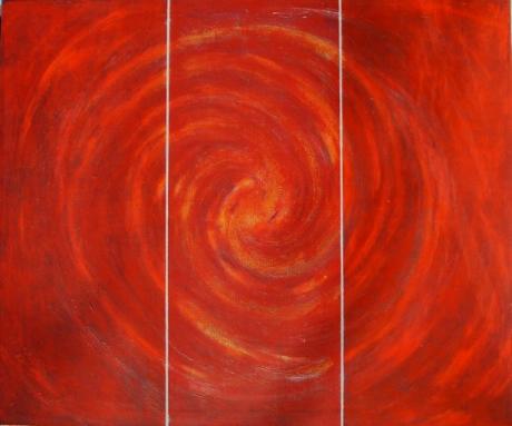 Spirale in Rot (2010) - Sigurd Schönherr    Kunstgarage.com - Array auf Array - Array - 