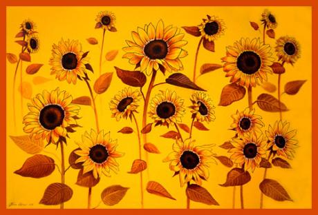 Sunflowers - Jörn Joern Werner - Array auf  - Array - 
