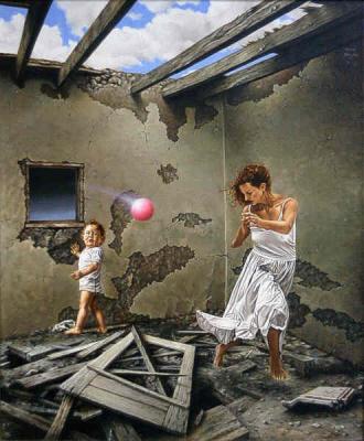 The pink ball (1985) Roland Heyder - Roland Heyder - Array auf Array - Array - 