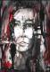 Portrait rouge-noir (2002) Helmut Herzog - Helmut Herzog - Aquarell-Acryl-Tinte-Tusche auf Papier - Sonstiges-Portrait - 