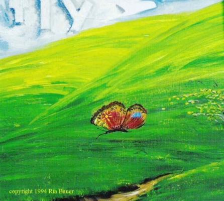 Butterflyeffect-Detail (1994) - Ria Bauer - Array auf Array - Array - 