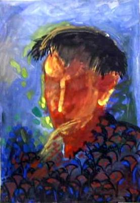 Self-portrait (Flashing thought), Vitalij Pipo - Vitalij Pipo - Array auf  - Array - 