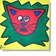 Crazy Cat (2003) -Tan- Tanja Meyer -  Tan - Acryl auf Leinwand - Sonstiges - 